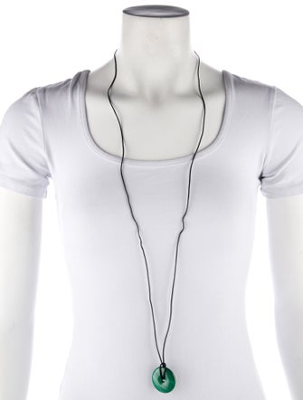 Necklace Malachite Pendant Necklace