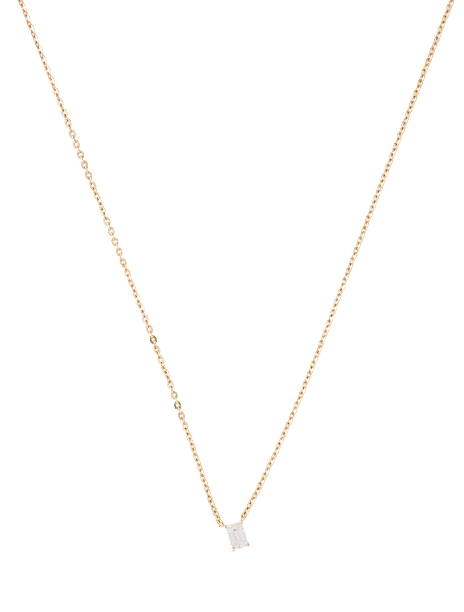 Necklace 14K Diamond Pendant Necklace