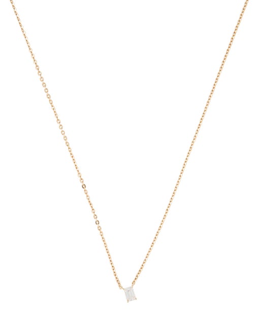 Necklace 14K Diamond Pendant Necklace