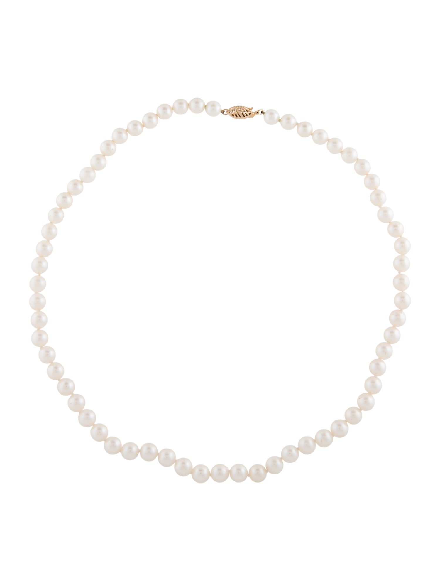 Necklace 14K Pearl Strand
