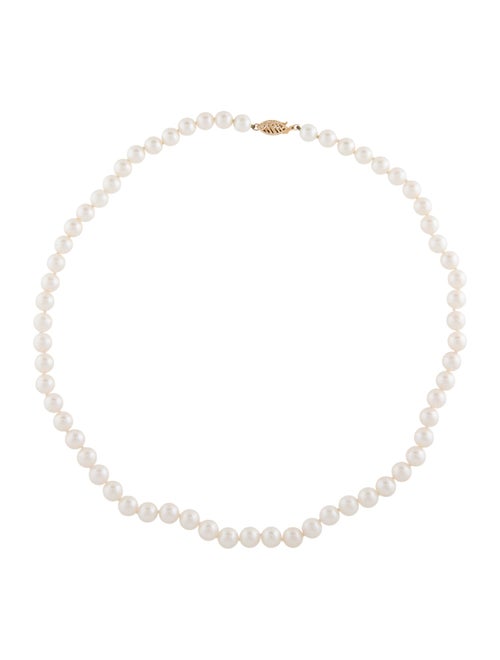Necklace 14K Pearl Strand Necklace