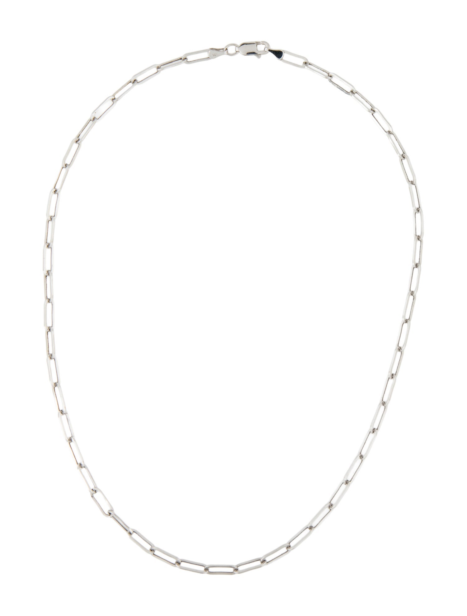 Necklace 14K Paperclip Chain