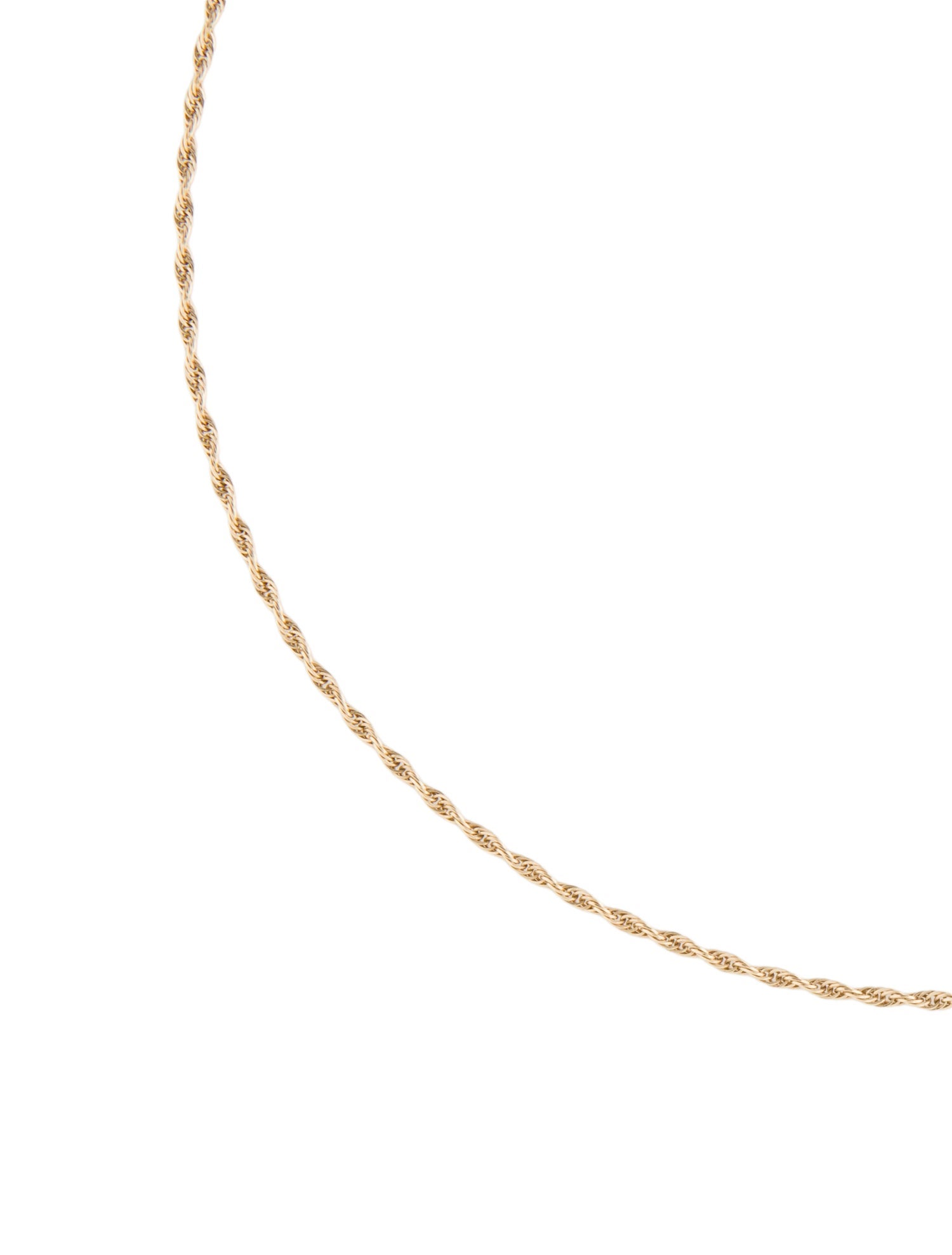 Necklace 14K Rope Chain