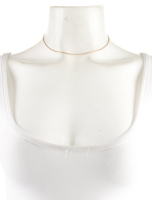 Necklace 14K Rope Chain Necklace