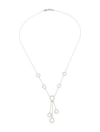 Necklace 18K Diamond Lavalier Necklace