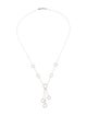 Necklace 18K Diamond Lavalier Necklace