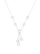 Necklace 18K Diamond Lavalier Necklace