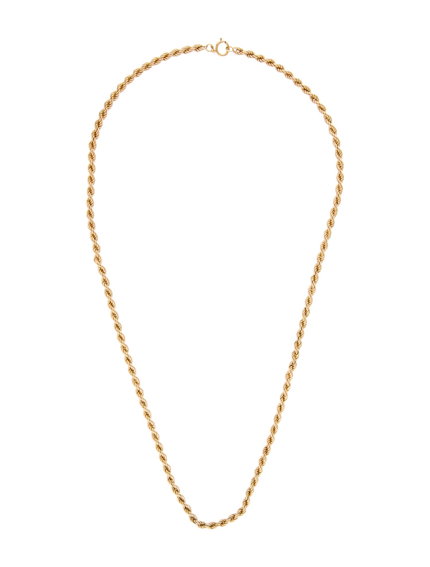 Necklace 14K Rope Chain