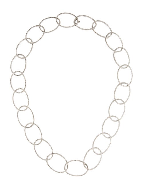 Necklace 18K 5.89ctw Diamond Collar Necklace