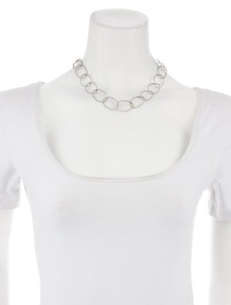Necklace 18K 5.89ctw Diamond Collar Necklace