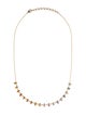 Necklace 14K 3.42ctw Sapphire Collar Necklace