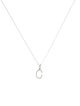 Necklace 14K Diamond Initial 'C' Pendant Necklace