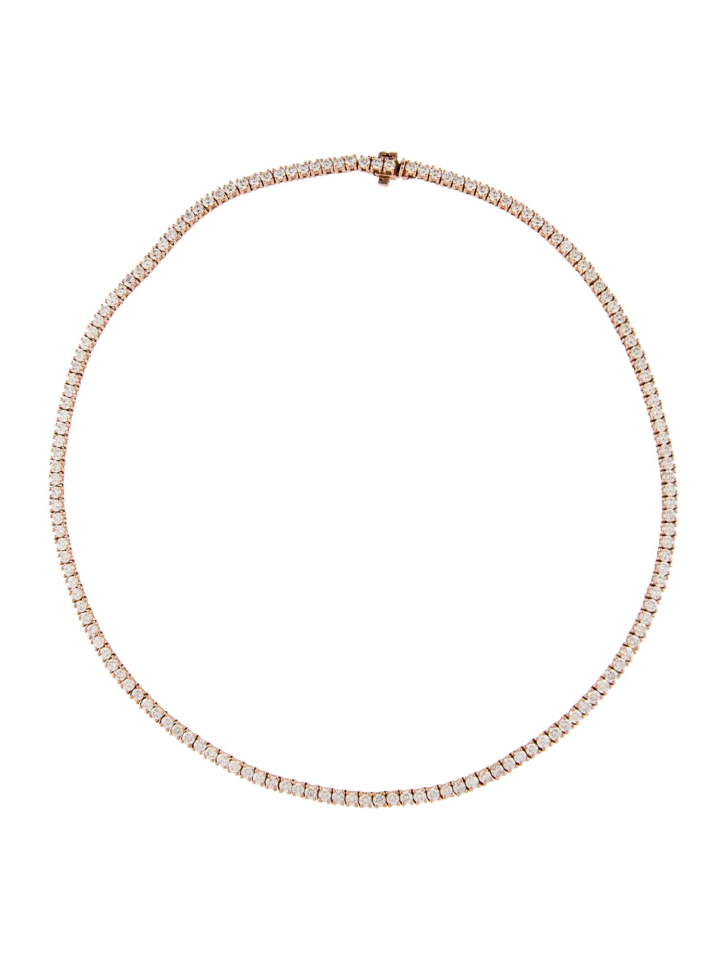 Necklace 14K 15.00ctw Diamond Link Necklace