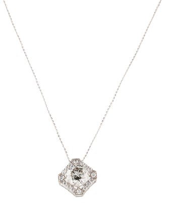 Necklace 14K 3.60ctw Lab-Grown Diamond Tennis Necklace