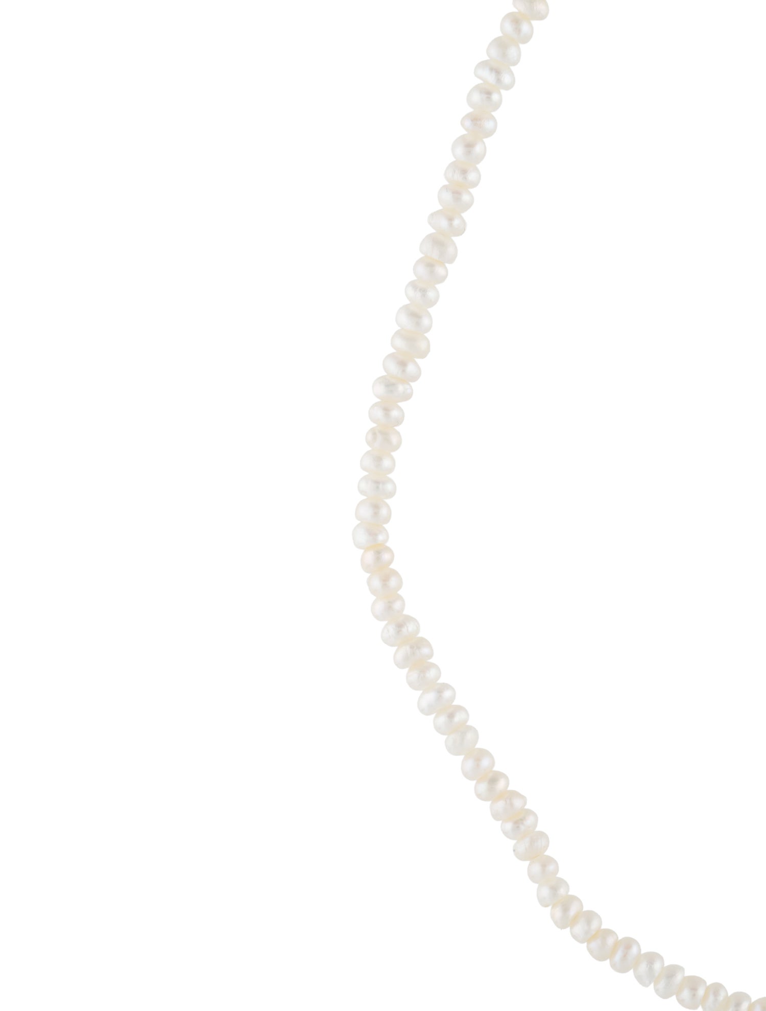 Necklace 14K Pearl Strand Choker