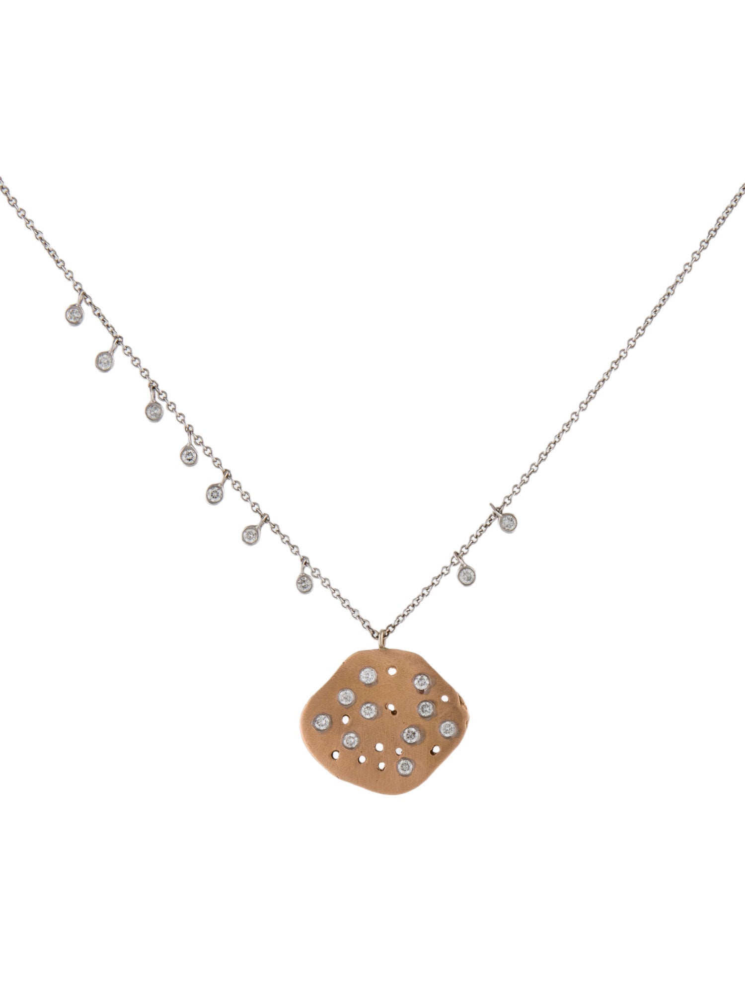 Necklace 14K Diamond Pendant