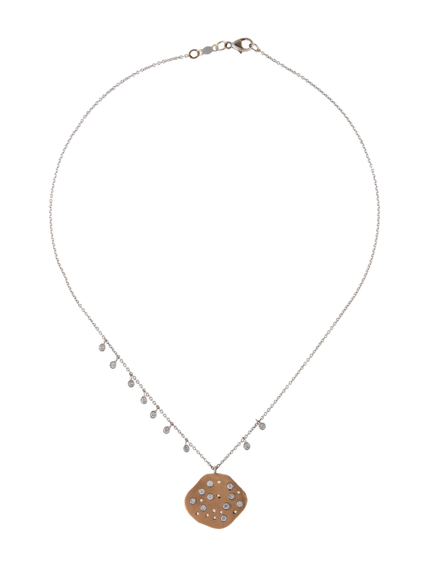 Necklace 14K Diamond Pendant