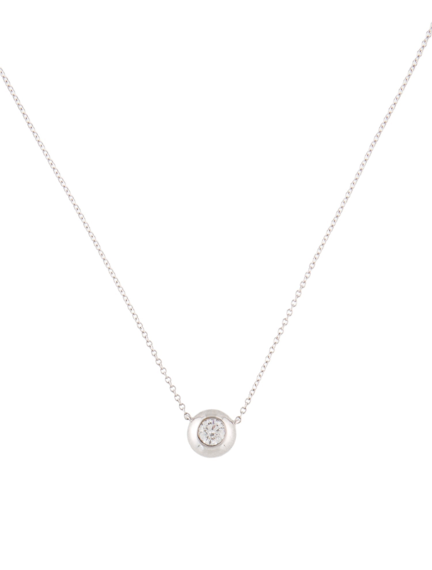 Necklace 18K Diamond Pendant