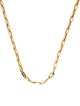 Necklace 18K Link Chain Necklace