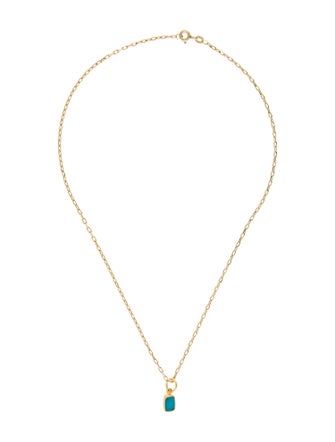 Necklace Turquoise Pendant Necklace