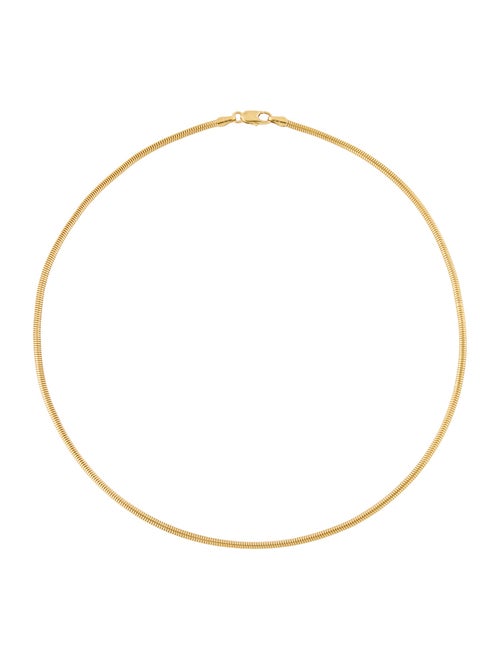 Necklace 14K Snake Chain Necklace