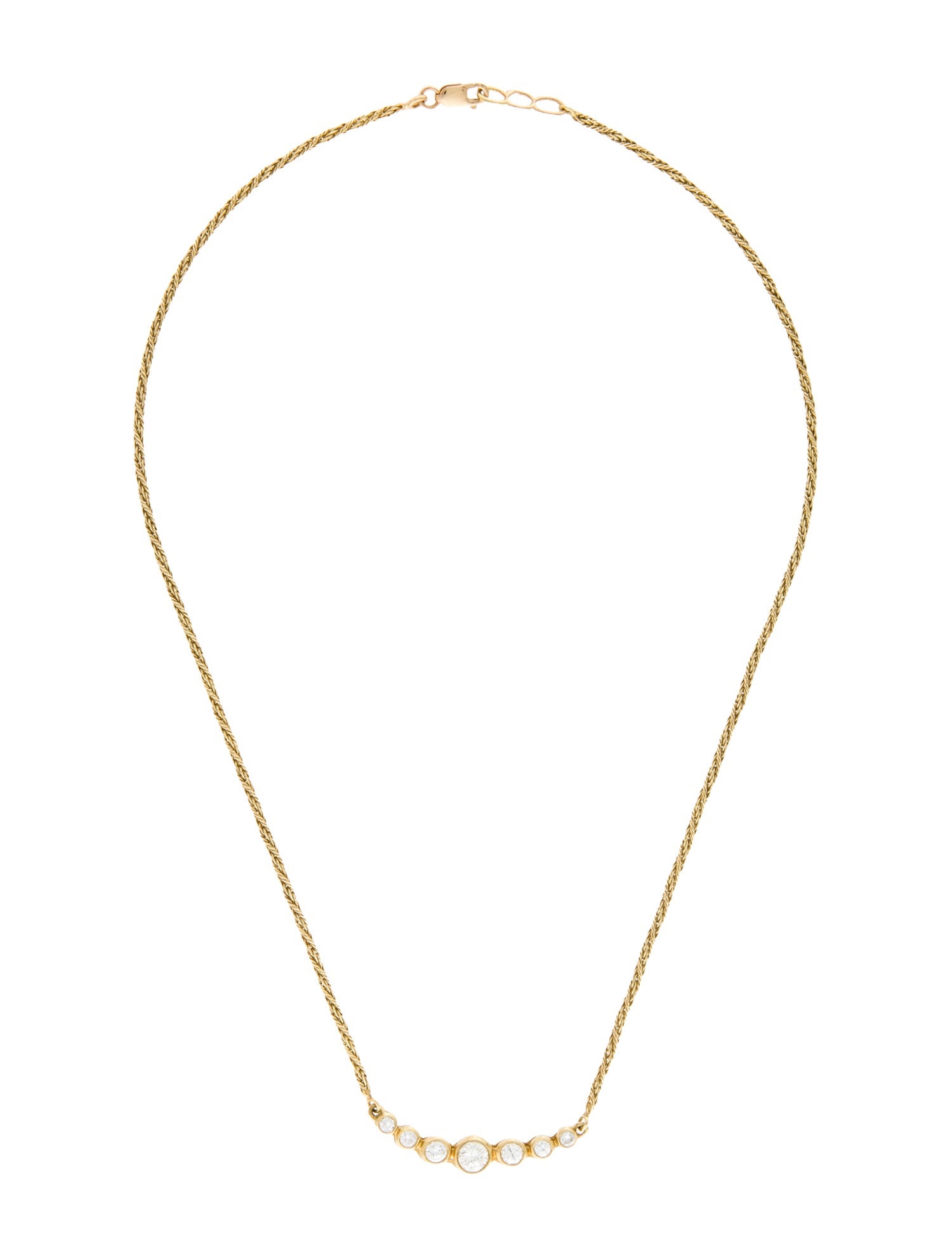 Necklace 18K Diamond Collar