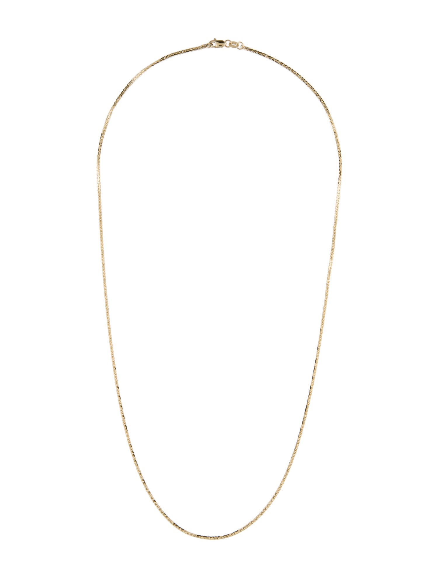 Necklace 14K Wheat Chain