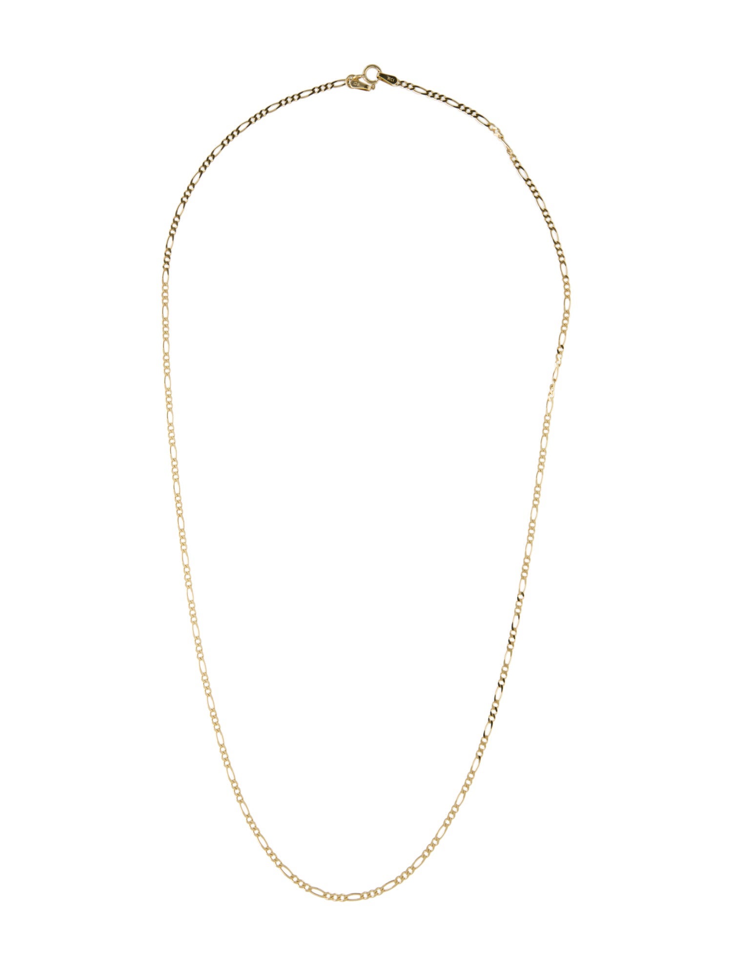 Necklace 14K Figaro Chain