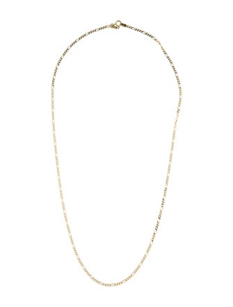 Necklace 14K Figaro Chain