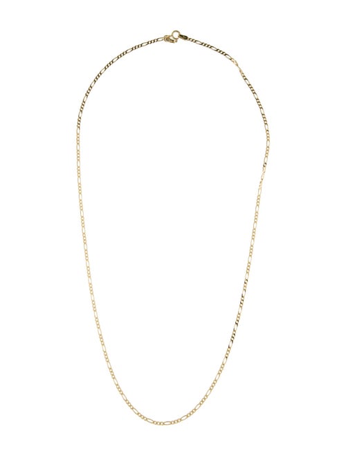 Necklace 14K Figaro Chain