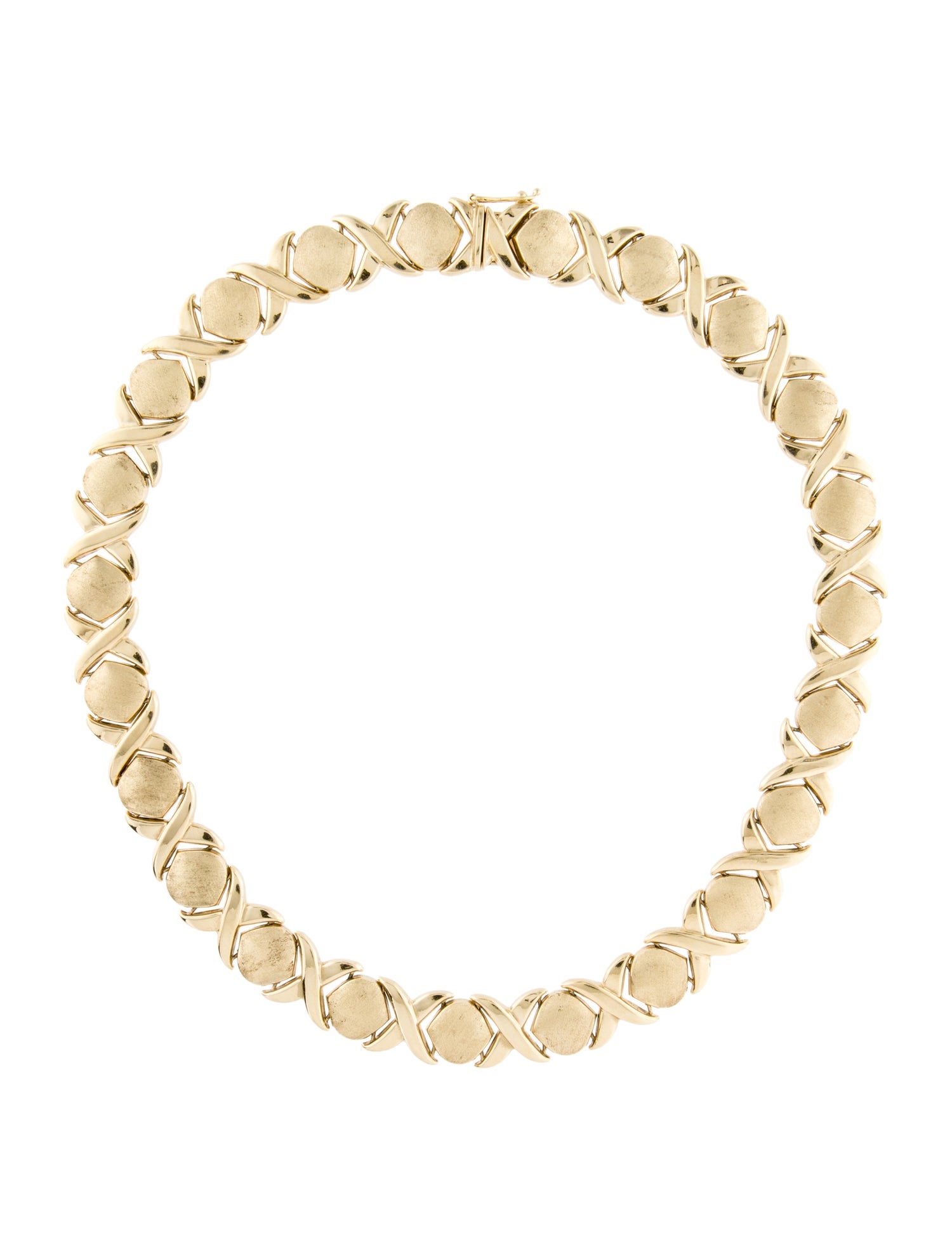 Necklace 14K X Station