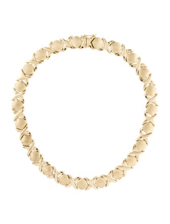 Necklace 14K X Station Necklace