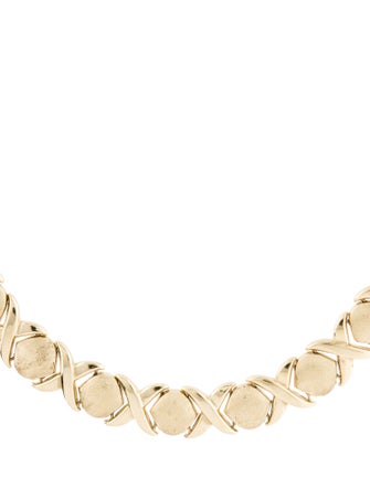 Necklace 14K X Station Necklace