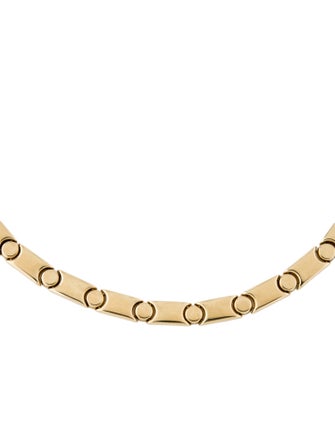 Necklace 14K Circles Link Necklace