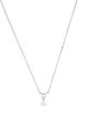 Necklace 14K Diamond Solitaire Pendant Necklace