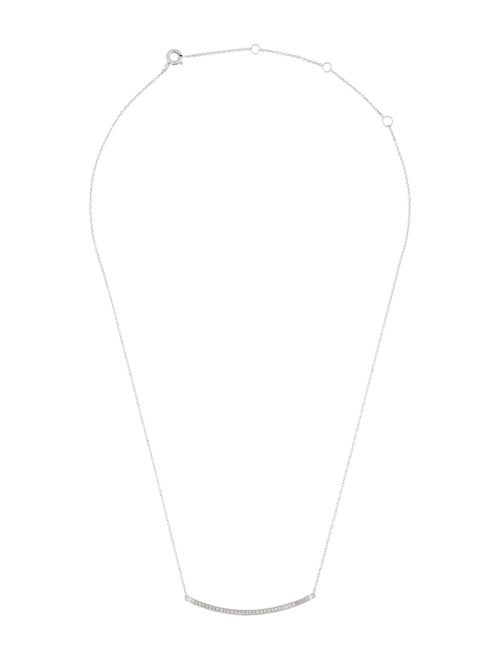 Necklace 14K Diamond Bar Pendant Necklace