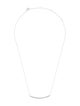 Necklace 14K Diamond Bar Pendant Necklace