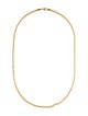 Necklace 14K Wheat Chain Necklace