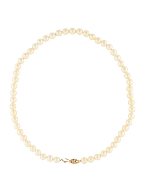 Necklace 14K Pearl Necklace