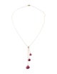 Necklace 14K Tourmaline Lavalier Necklace