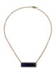 Necklace Sodalite & Diamond Pendant Necklace