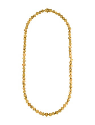 Necklace 18K Nugget Link Bracelet