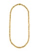 Necklace 18K Nugget Link Bracelet