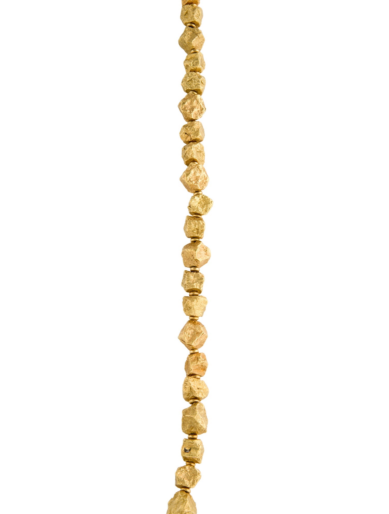Necklace 18K Nugget Link Bracelet