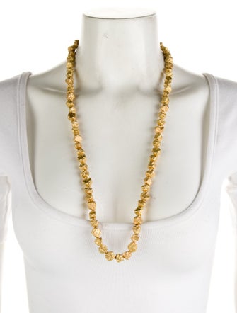 Necklace 18K Nugget Link Bracelet