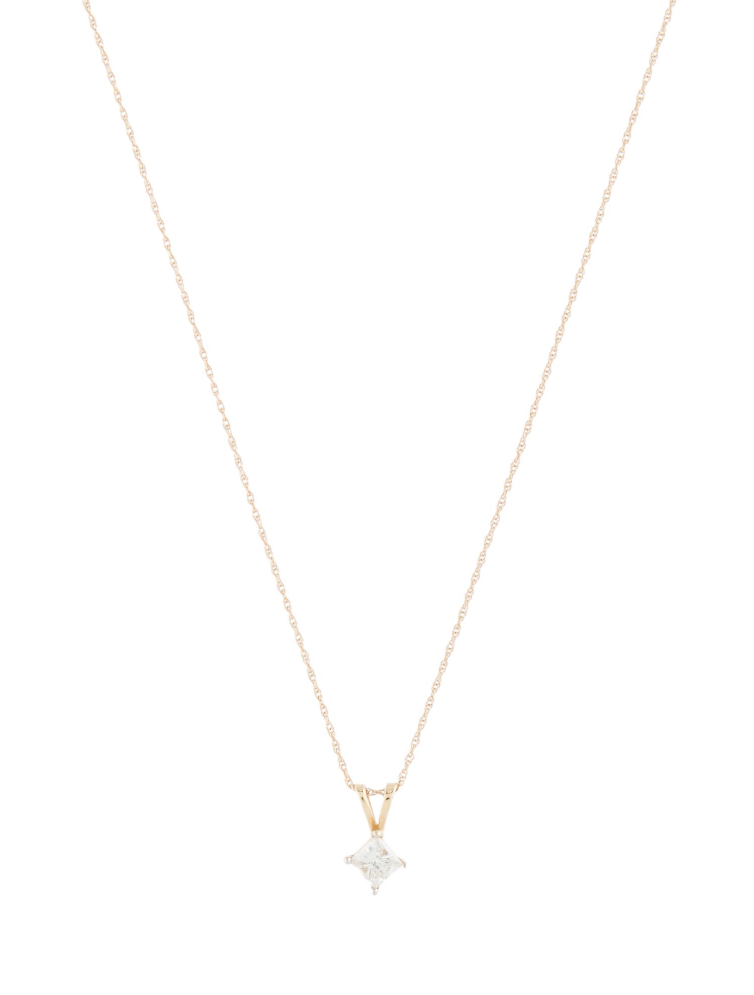 Necklace 14K Diamond Pendant