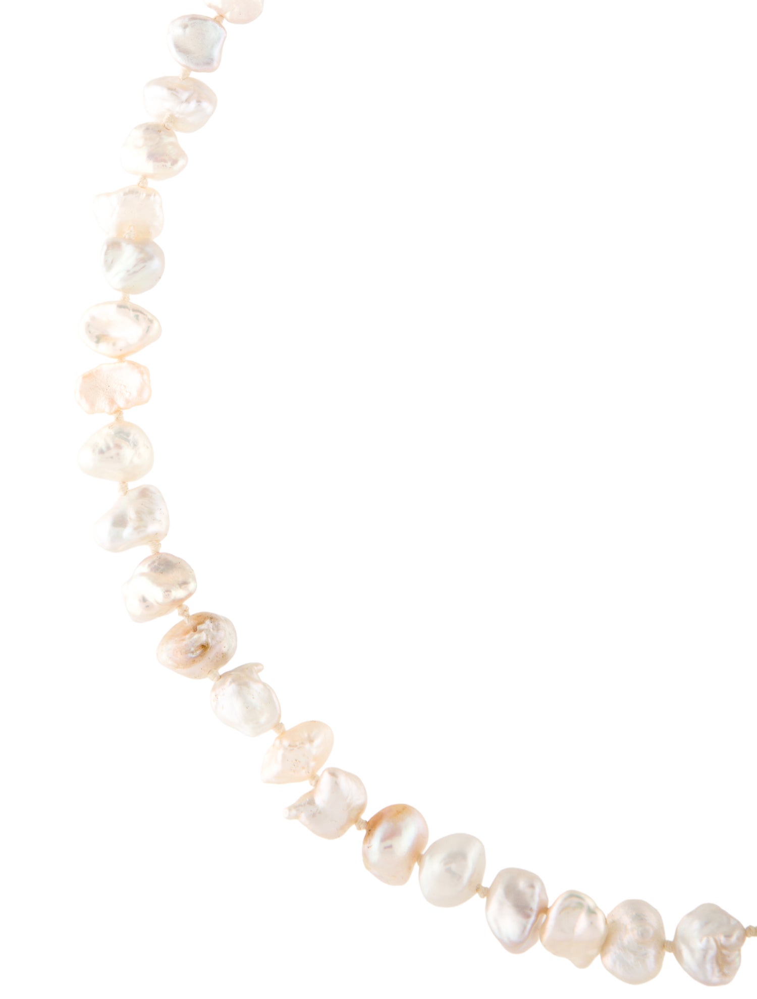 Necklace 14K Pearl Strand Necklace