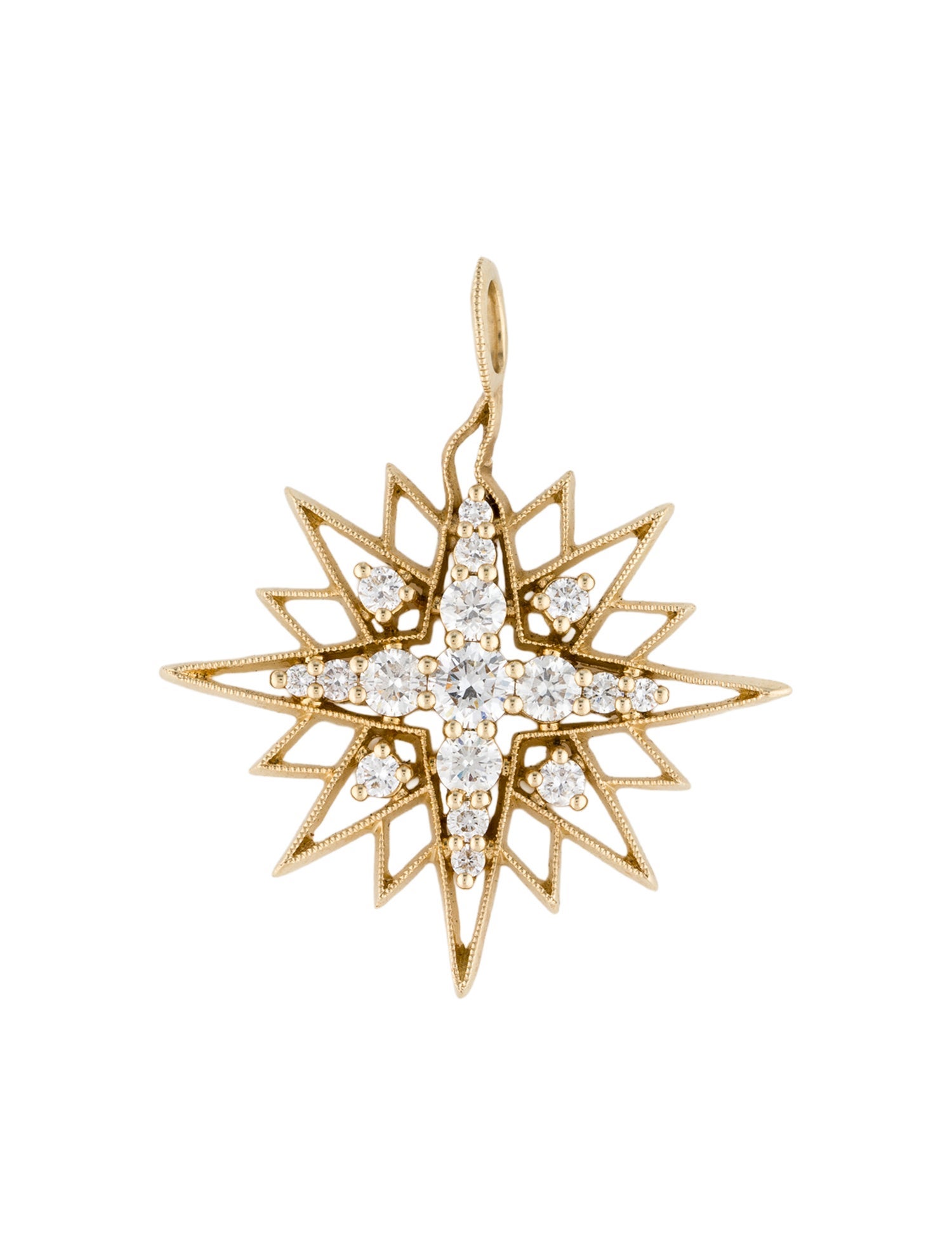 Necklace 14K Diamond Pendant Necklace