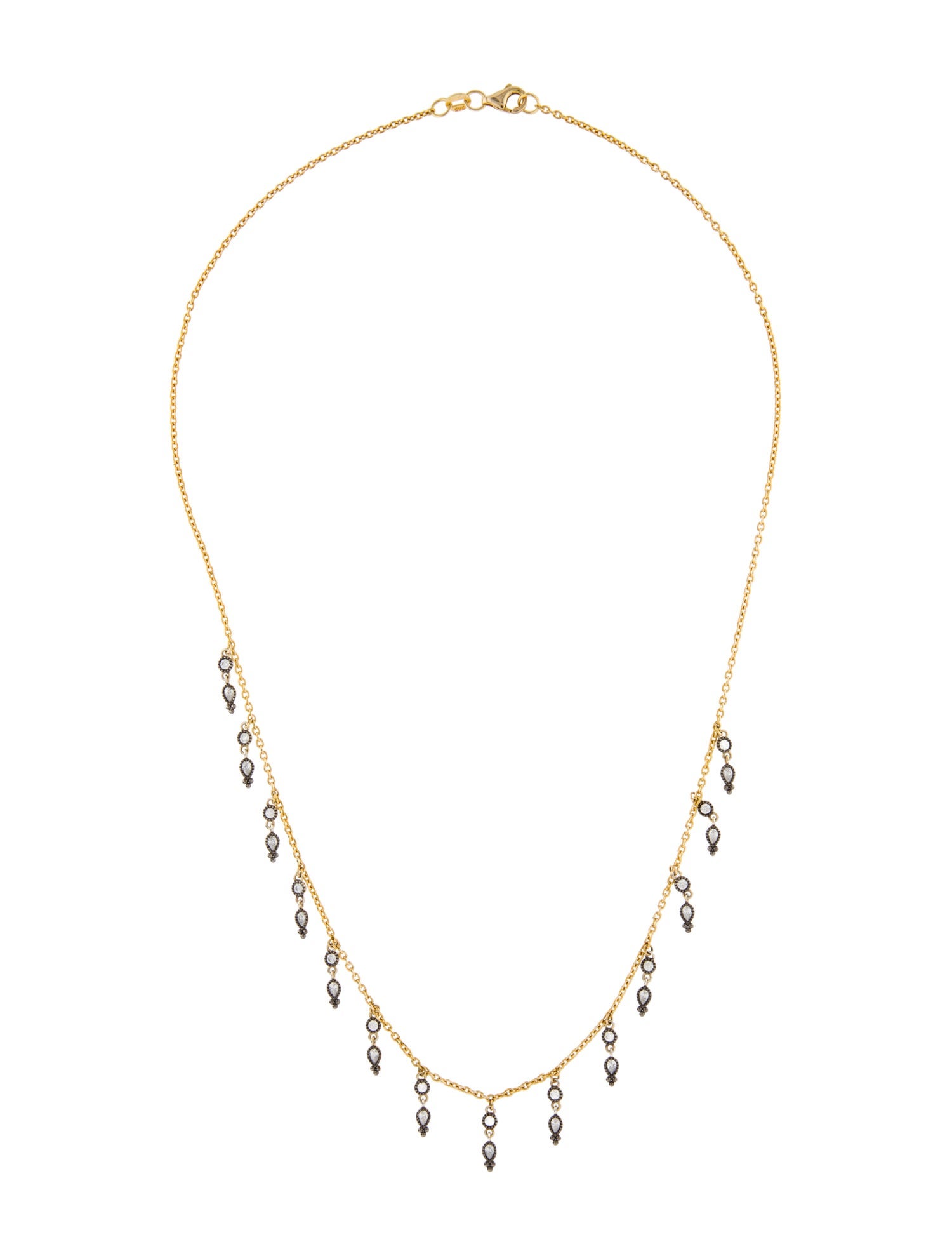 Necklace 14K 1.05ctw Diamond Collar