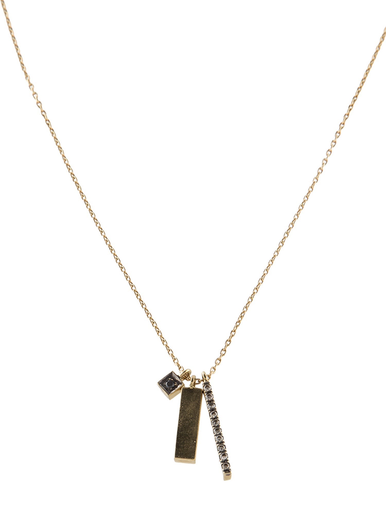 Necklace 14K Diamond Pendant